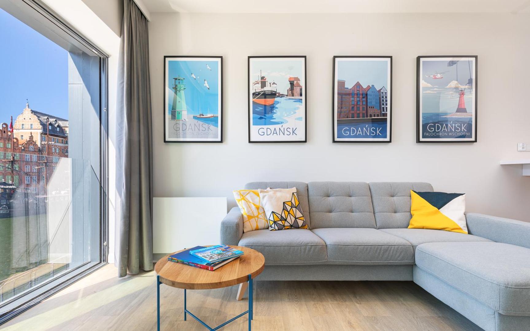 גדנסק Apartamenty Deo Plaza Nad Motlawa By Rent Like Home מראה חיצוני תמונה